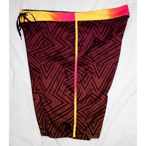 Hurley Mens Board Shorts Swim Trunks Surf Size 36 - Picture 3 of 5